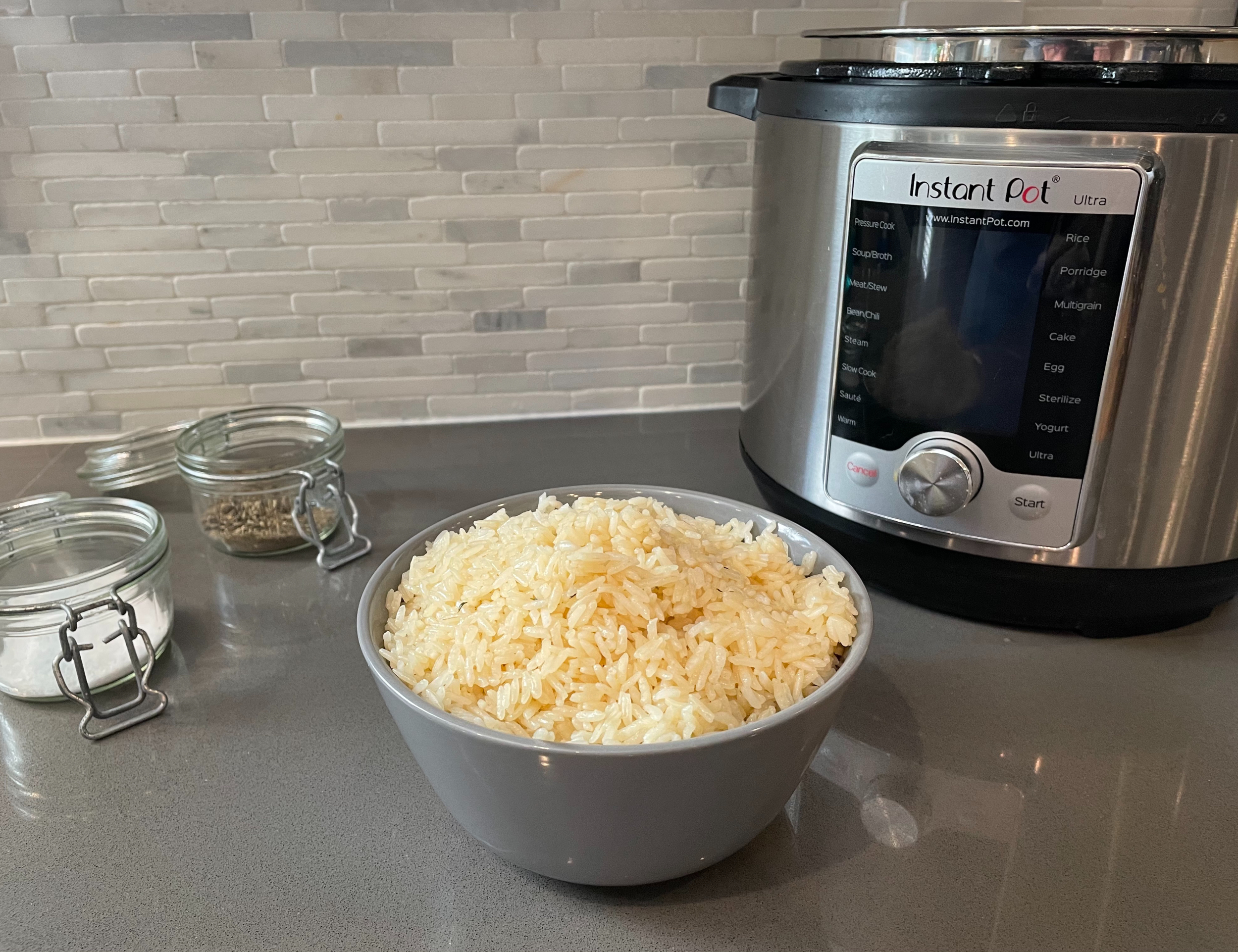 Instant Pot Ultra Rice: How To Cook Rice in an Instant Pot